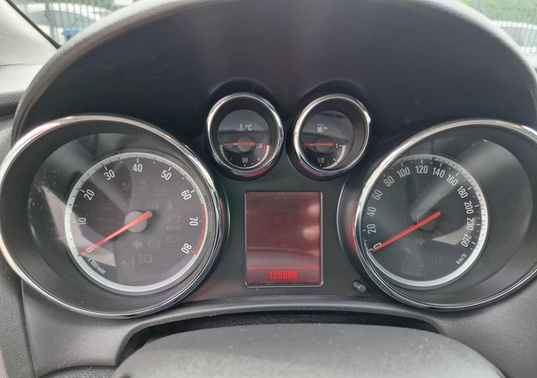 Opel Astra cena 25900 przebieg: 117000, rok produkcji 2012 z Żnin małe 781